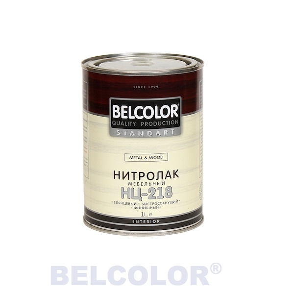 Лак мебельный НЦ-218 0,7кг глянцевый финиш Belcolor---
