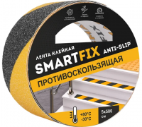 Лента противоскользящая 50ммх5м желто-черная  Anti-Slip SmartFix