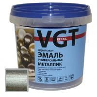 Эмаль Металлик серебро ВГТ 1кг 