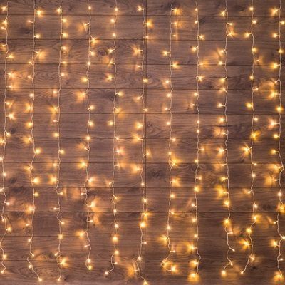 Гирлянда Дождь 1,5х1,5м прозрачный ПВХ/теплый свет IP20 Neon-Light