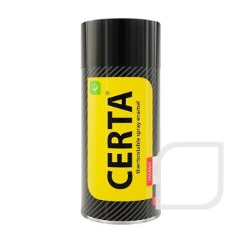 Эмаль алкидная термостойкая белая 520мл 700°С 9003 Certa---
