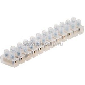 Колодка клеммная 10-12 10А  2,5-6 мм IN HOME