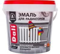 Эмаль для радиаторов алкидная 0,5кг белая полуглянец Dali(6)