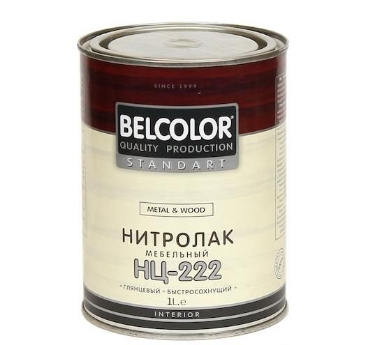 Лак мебельный НЦ-222 0,7кг глянцевый Belcolor---