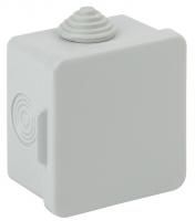Коробка распределительная  65х65х50 IP54 квадратная серая Эра