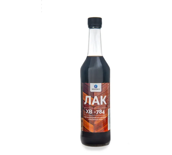 Лак ХВ-784 0,5л орех Экокласс