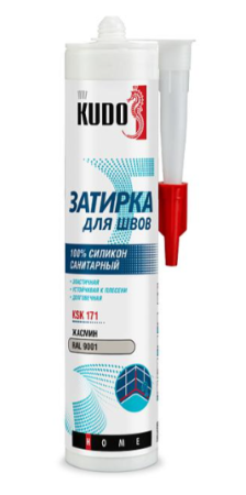 Затирка силиконовая 280мл жасмин KSK-171 Kudo