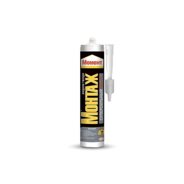 Клей жидкие гвозди акриловые белые МВ- 70 250г Момент Монтаж Henkel