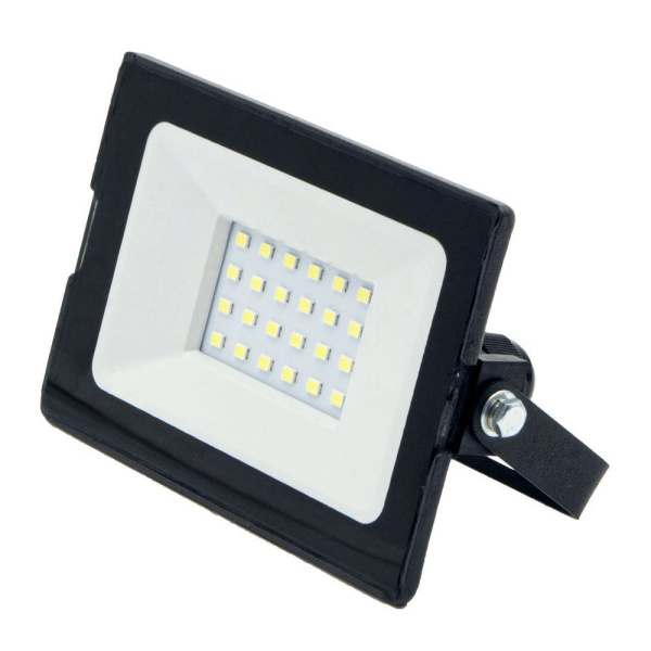 Прожектор светодиодный  30W 6500К без датчика движения черный Led IP65 IEK