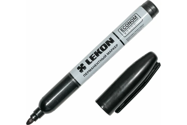Маркер 3мм черный Econom Lekon(10)