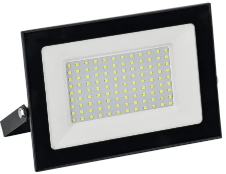 Прожектор светодиодный 100W 6400К 9000Lm без д/д черный IP65 SFL90-100 Saffit