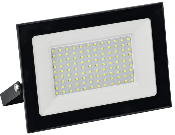 Прожектор светодиодный 100W 6400К 9000Lm без д/д черный IP65 SFL90-100 Saffit