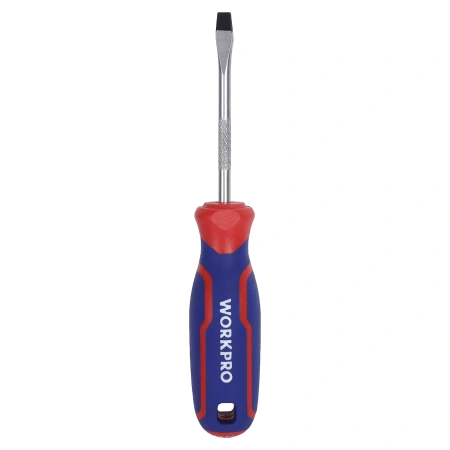 Отвертка SL5.5х100мм Cr-V Workpro----