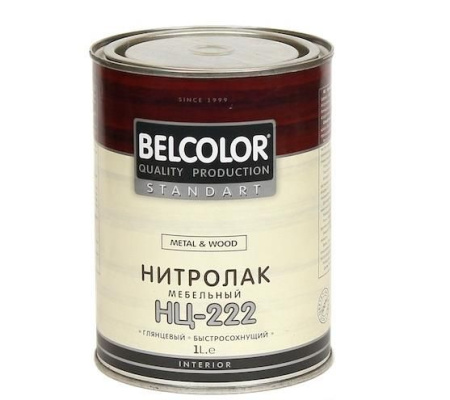 Лак мебельный НЦ-222 0,7кг глянцевый Belcolor---