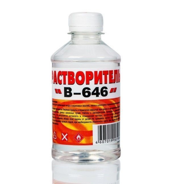 Растворитель 646  1л Вершина(12)